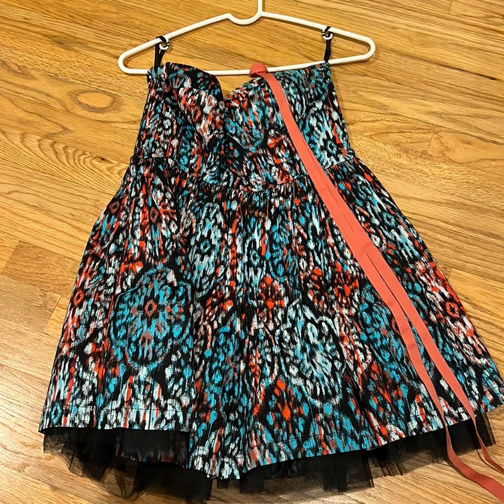 Strapless Short Dress